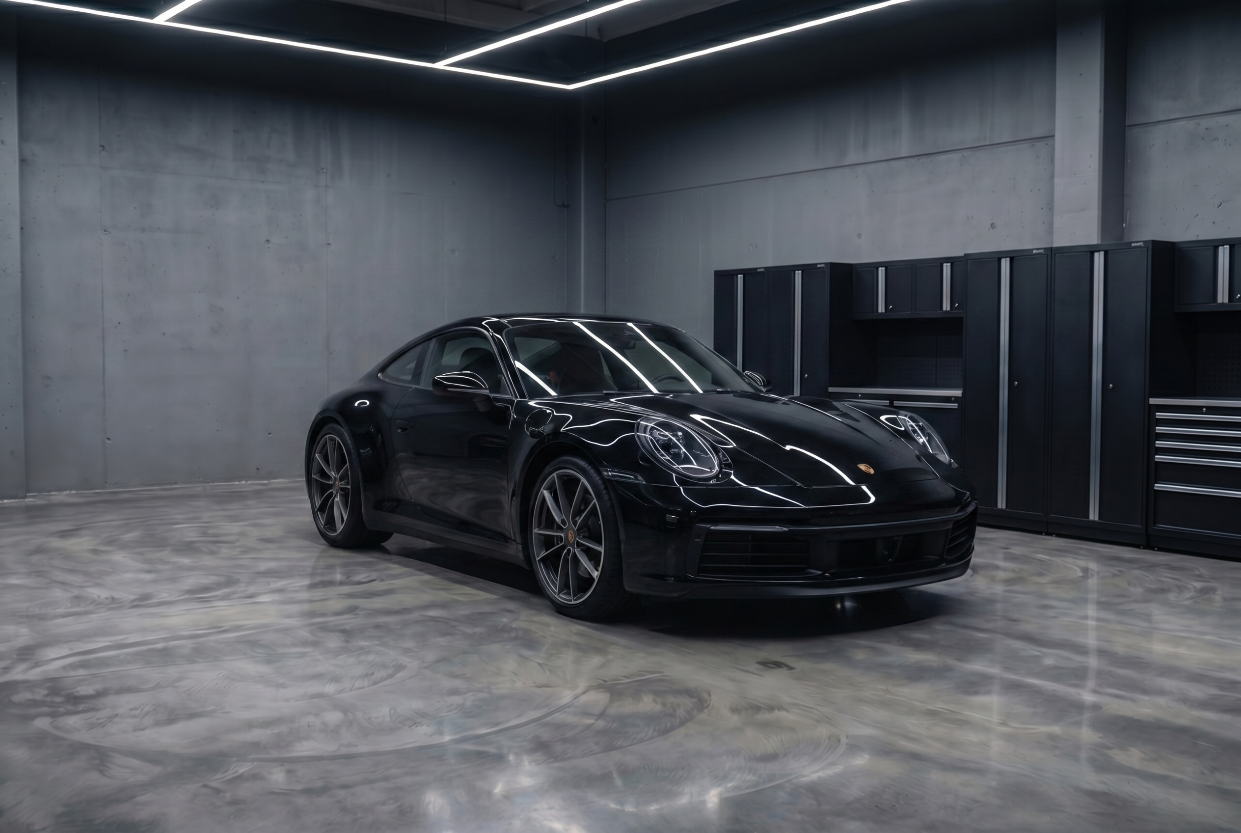 Porsche 911 Carrera detailing